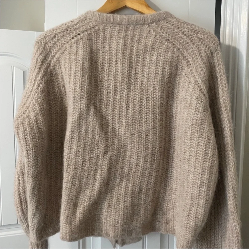 Sezane Beige Emile Cardigan - Picture 3 of 4